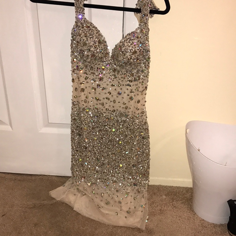 Short junior prom dress